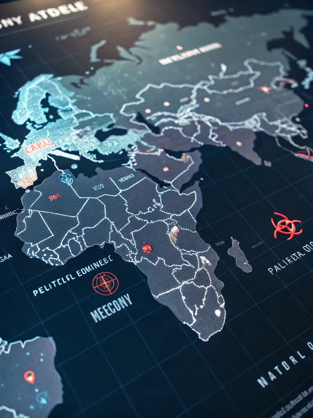 A world map highlighting various infrastructure projects in different countries, illustrating InfraWealth's global reach and diverse portfolio.